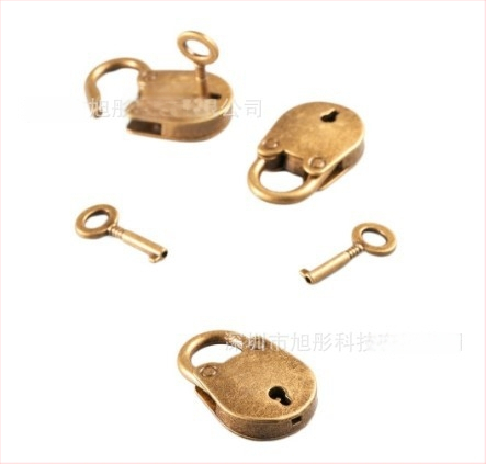 Bear Bag Padlock – Σίδηρος, Αντίκα, Διακοσμητικό Αξεσουάρ