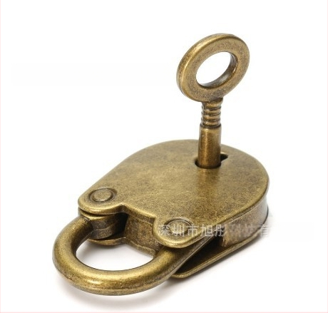 Bear Bag Padlock – Σίδηρος, Αντίκα, Διακοσμητικό Αξεσουάρ