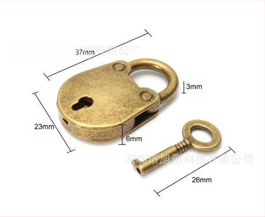 Bear Bag Padlock – Σίδηρος, Αντίκα, Διακοσμητικό Αξεσουάρ