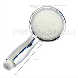 Dušo galva su temperatūros kontrole ir LED apšvietimu - ABS medžiaga, Modelis H0725, 0-90°C