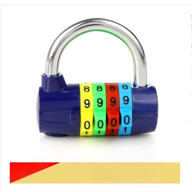 Κλειδαριά συνδυασμού από κράμα ψευδαργύρου, 4/5 ψήφια, μοντέλο 206, κατάλληλη για ντουλάπες και πόρτες, πάχος μοχλού 7