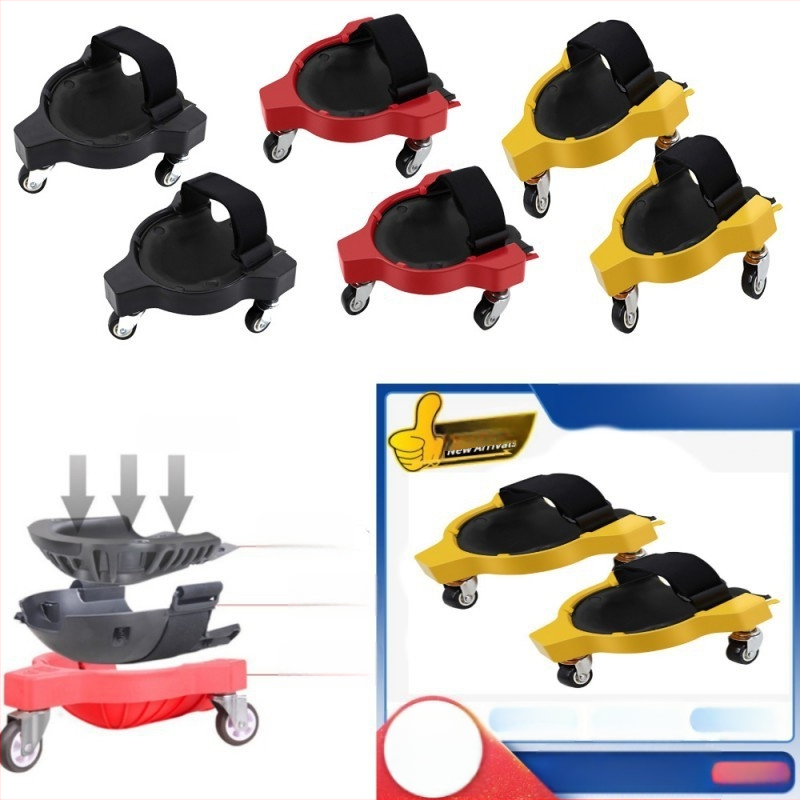 Ritinė kelio pagalvė — daugiafunkcinė slydimo kelio apsauga, Lateksas + ABS, apatinės kojos apsauga, suaugusiems