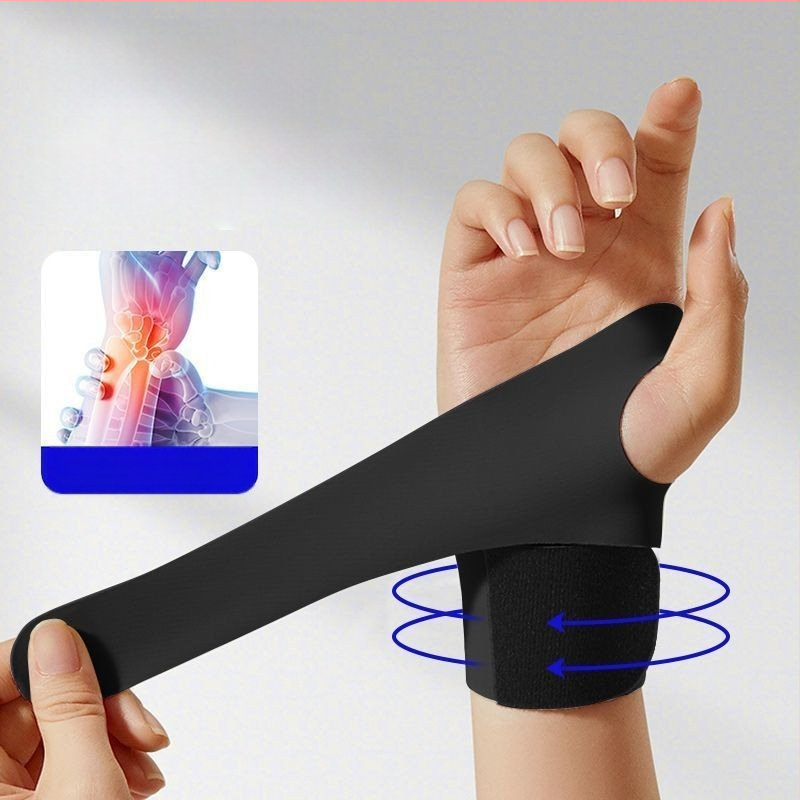 Регулируема киткова ортеза от спандекс – тънък дизайн, за бадминтон (материал: спандекс; спорт: бадминтон; категория: киткова ортеза; универсално приложение)