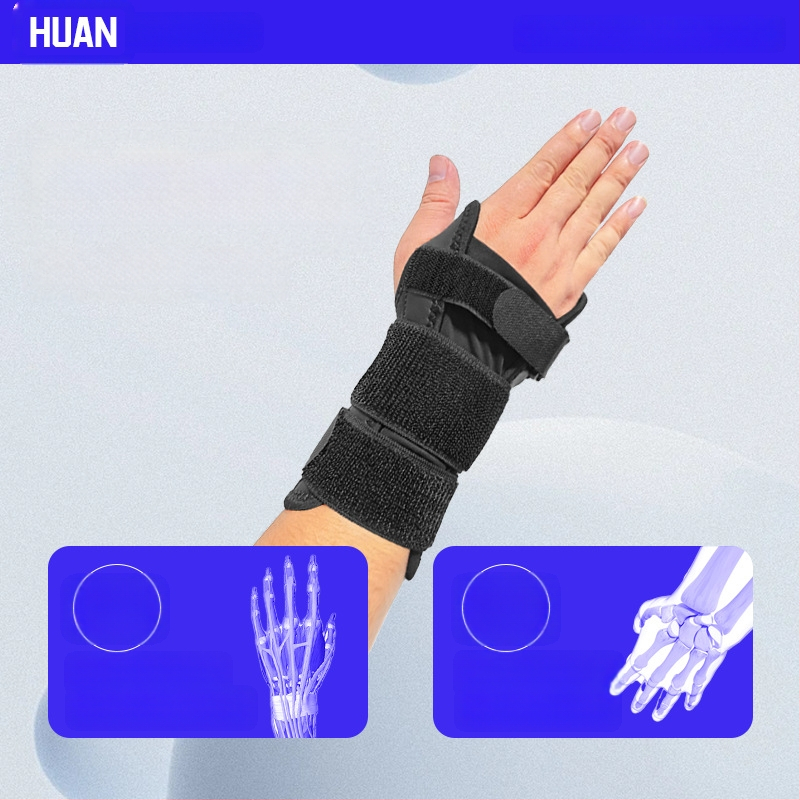 Протектор за китки с опора за спорт, модел HA-003-HW, неопрен/найлон, за бягане и фитнес