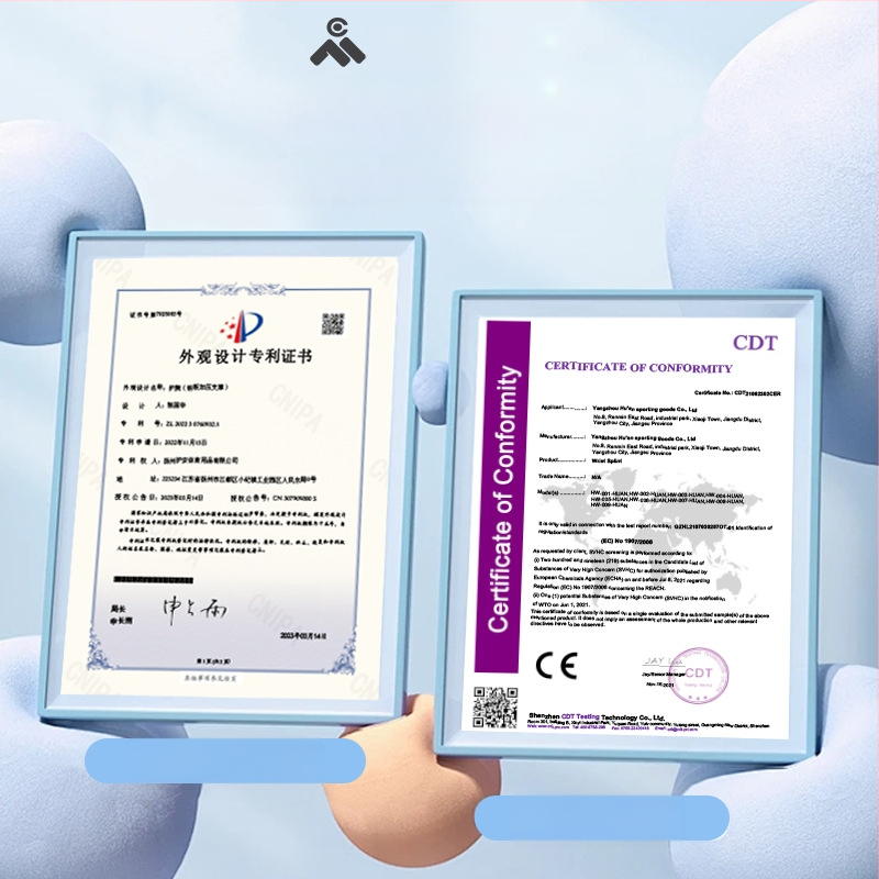 Протектор за китки с опора за спорт, модел HA-003-HW, неопрен/найлон, за бягане и фитнес