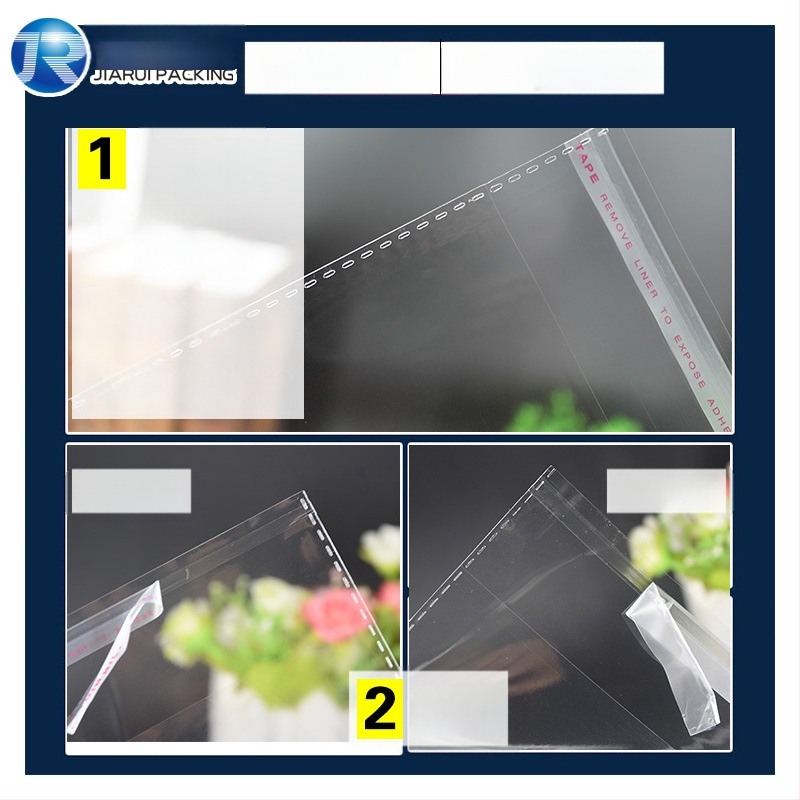 OPP skaidrus įpakavimo maišelis, lipnus, 100% grynas plastikas, logotipo spauda, vidinis įpakavimas, dulkių ir drėgmės apsauga