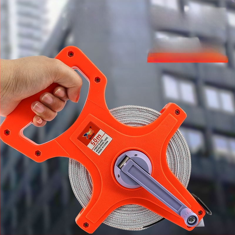 Szálas mérőszalag, hordozható műanyag keret, kézi működtetés, padlóba szerelt PVC-vas keret