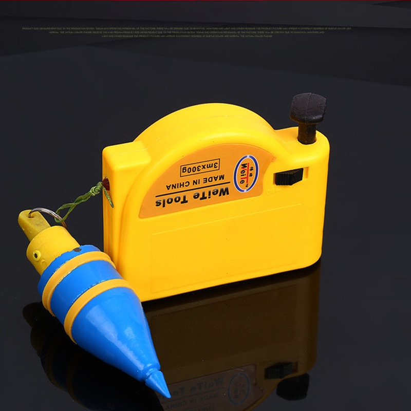 Вертикален измервателен инструмент за строителство с магнитно падащо въже, модел Magnetic wire drop, Taibao, обхват 6 м