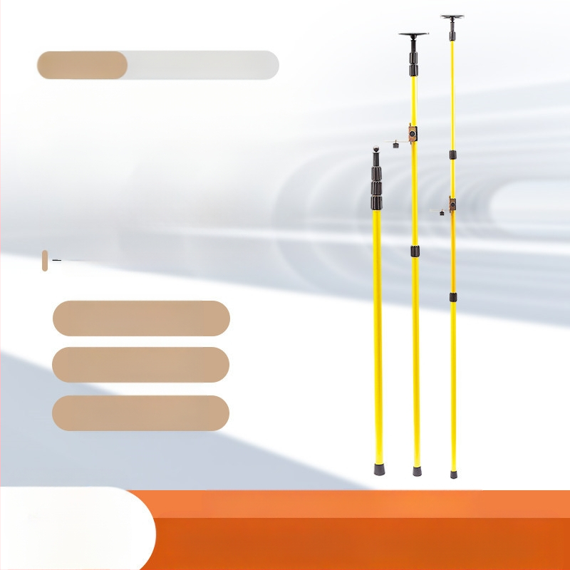 Телескопична пръчка за лазерен нивелир от железен сплав, регулируем стенен аксесоар