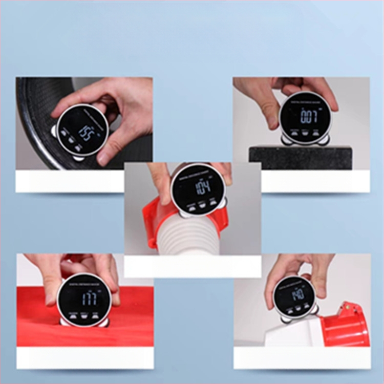 Tuomei ηλεκτρονικός ψηφιακός κυλινδρικός χάρακας με ρολό — μέτρηση ακτίνας και κυλινδρικών καμπυλών επιφανειών, ευθειών και ακανόνιστων επιφανειών, πολυλειτουργικό εργαλείο μέτρησης