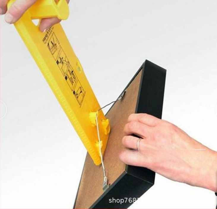 Нивелир за монтаж на рамки за снимки с позициониращ щифт – дължина 350 мм, ширина 9 см, дебелина 1 см, нетно тегло 162 г