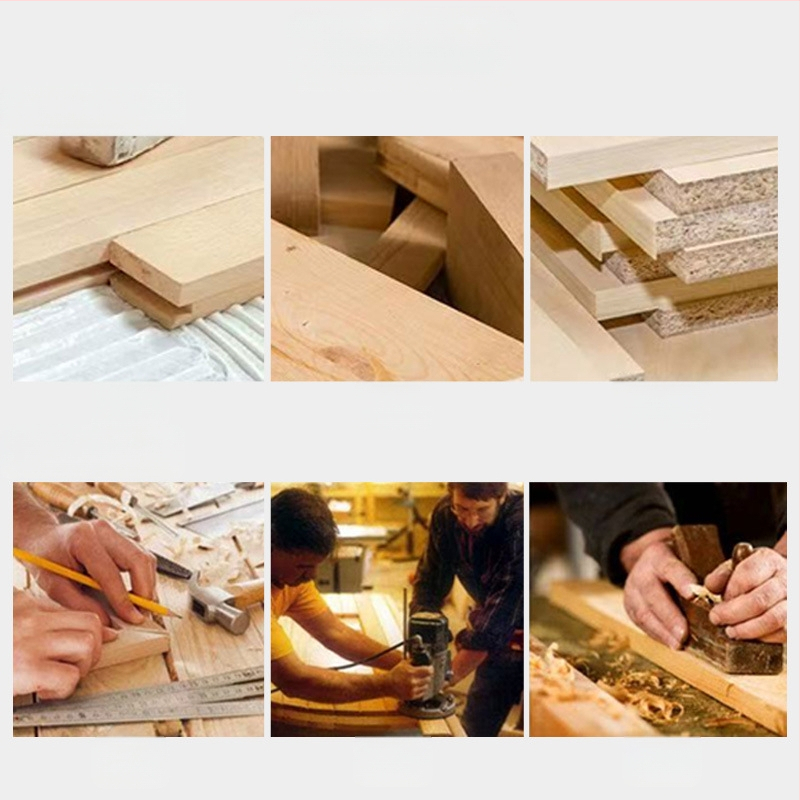 Метална линейка с регулируем ограничител и указател за маркиране за дърводелство – модел 5090