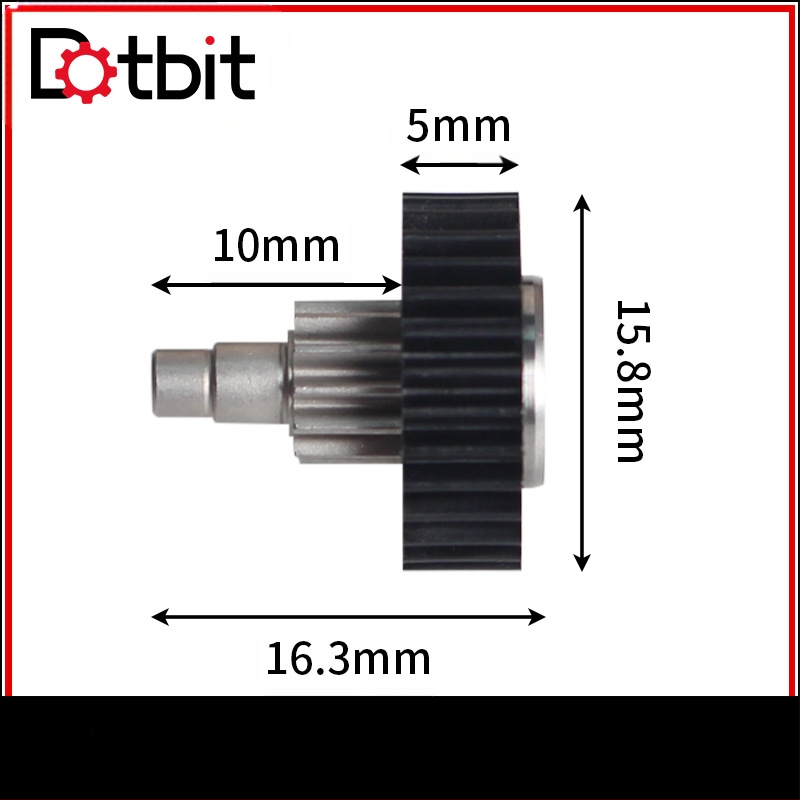 Зъбно колело за 3D принтер: K1 серия екструдер редуктор, съвместимо с K1/K1C/K1Max