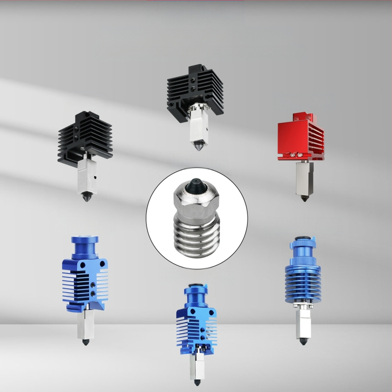 X1/P1 горещ край, биметален закален стоманен накрайник, хром-циркониев меден сплав, износоустойчив и устойчив на високи температури, печатна глава