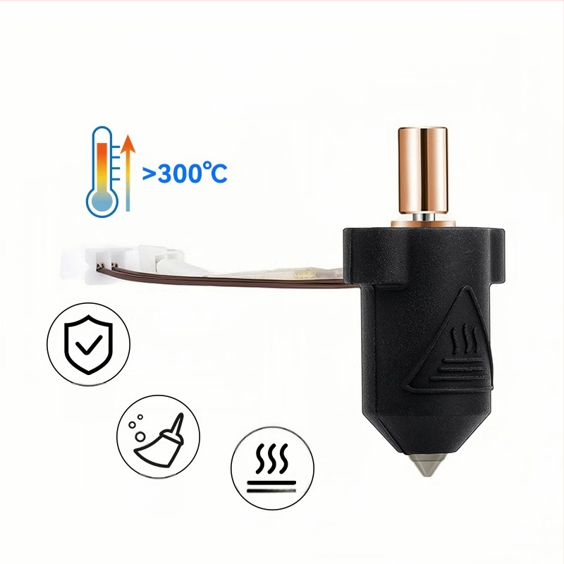 Силиконов изолационен ръкав за нагревателен блок Creality K1/K1 Max – висока температурна устойчивост и равномерно задържане на топлината