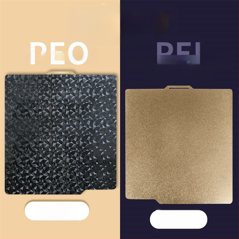 New Sharp BAMBU LAB X1 3D обновена двустранна пружинна стоманена плоча със гладък PEO и текстурирано PEI