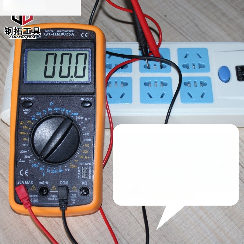 Digitalni multimetar za električne radove, visoka preciznost, automatski, za kućnu upotrebu, model GT-HK9025D