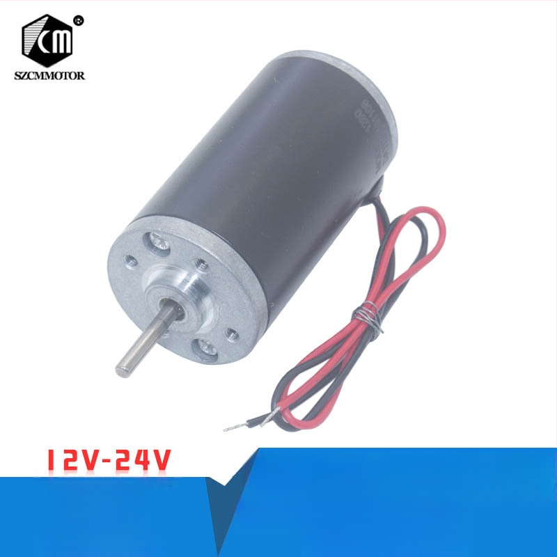 Четков DC мотор 31ZY, 21 W, 6–24 V, 3500–10000 rpm