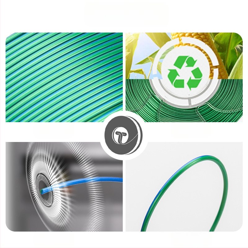 PLA нишка за 3D печат със сатенено покритие - кръгло сечение, марка Tomson Toksen 3D, редовна плътност, персонализирано опаковане, висока скорост на принтиране