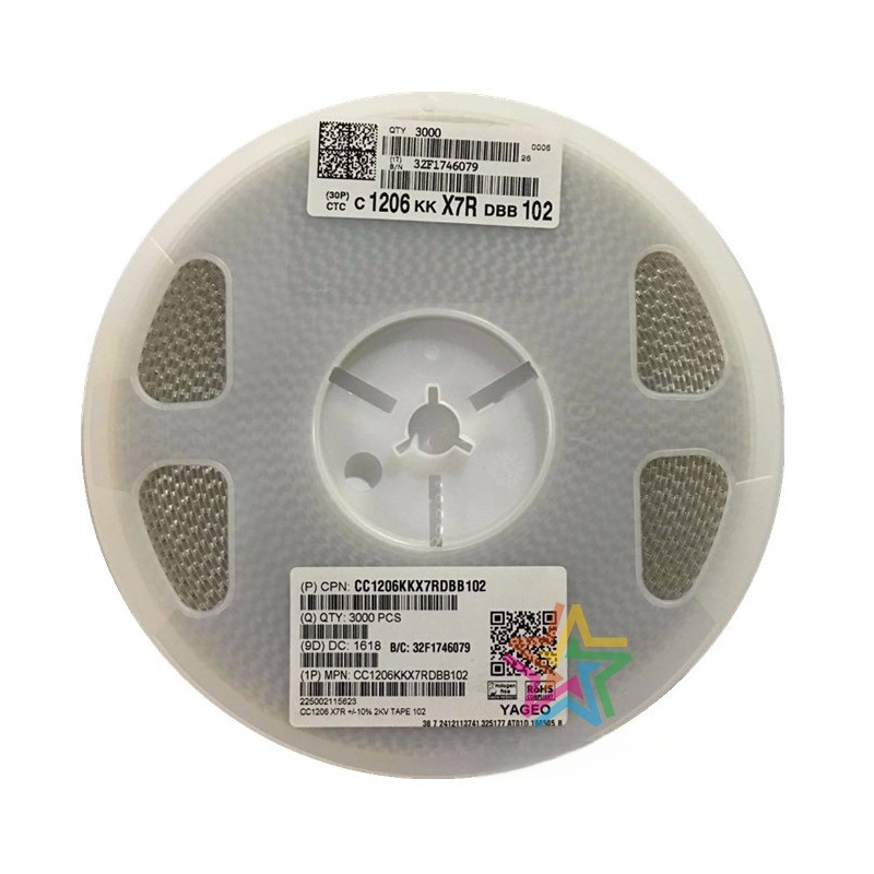 Пакет от 5 керамични резистори с цимент, 25W, 300Ω