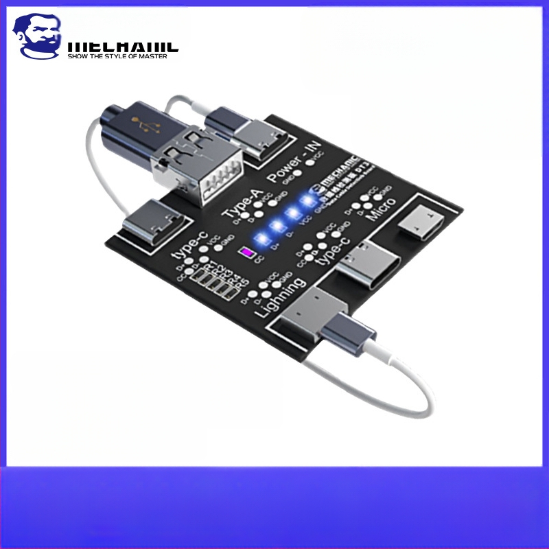 DT3 платка за тестване на кабели за данни за Apple, Android, Type-C и Huawei – PC платка, телекомуникационна поддръжка