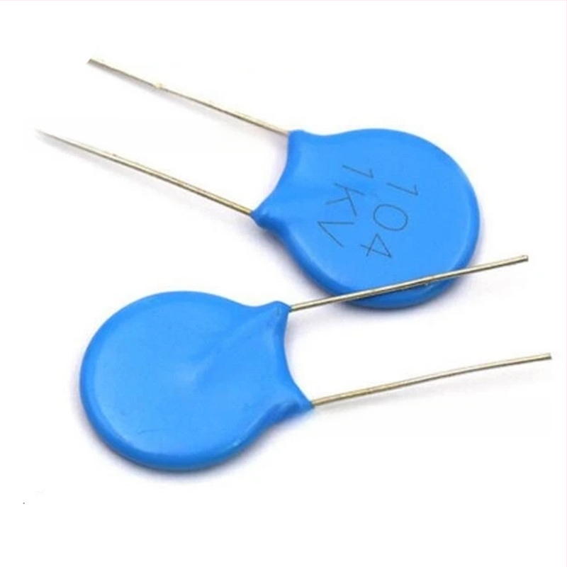 Yueyue Wins високоволтов керамичен кондензатор, 1–3 kV, кутия, разстояние между изводите 38,9 мм, плосък, немагнитен, AEC-Q200