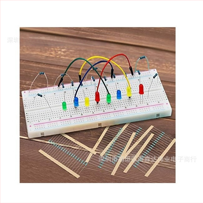 Комплект метални филмови резистори 1/4W, точност ±1%, 1280 броя, 64 стандартни стойности по 20 броя всяка