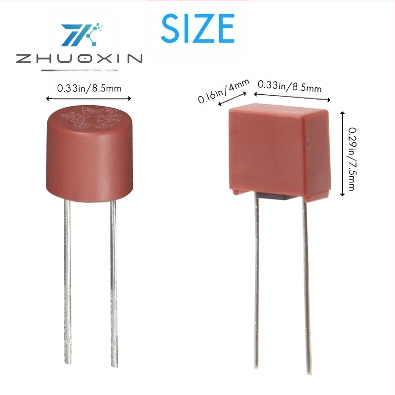 Тръбни предпазители, 240 бр., 250V, медленнозадействащи, 0,5A–10A, 24 типа по 10 бр.