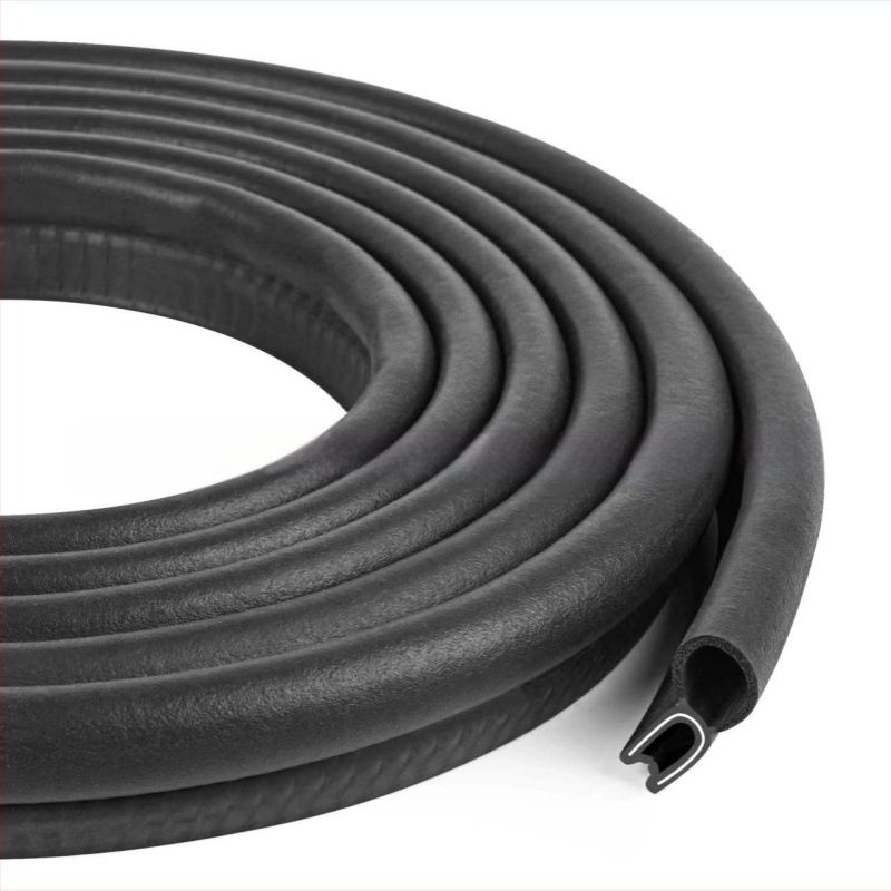 Автомобилна уплътнителна гумена лента, U-образен кант, защита от прах, водоустойчива и шумоизолационна за разпределителни шкафове; устойчивост на стареене, UV устойчивост, устойчивост на озон и киселинно-алкална среда