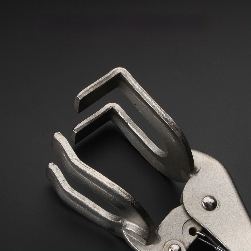 U-образни заваръчни клещи, челюсти от 45# стомана, тегло 0.8 кг, серия заваръчни клещи, максимално отваряне 85 мм