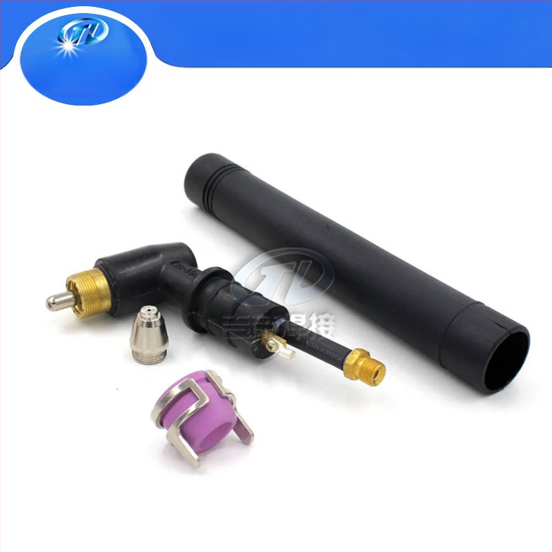 4 komada dvodijelni držač za plazma rezni pištolj, kompatibilan AG60/SG55, set potrošnog materijala i dijelova za habanje (fiksni držač)