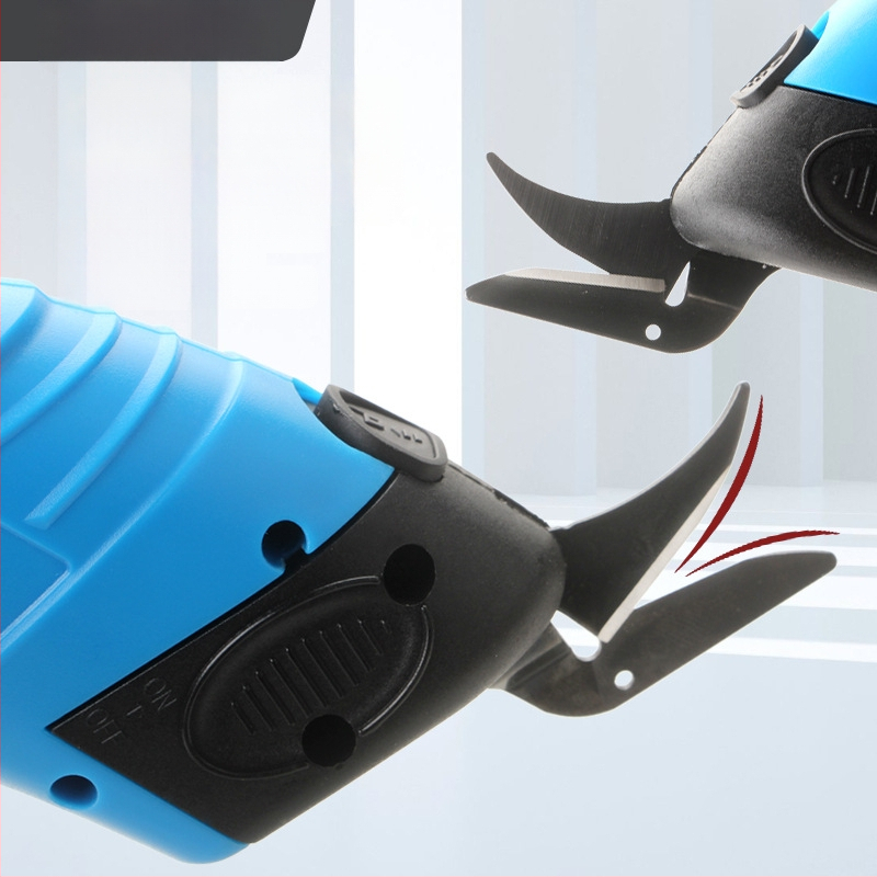 Elektrinės kirpimo žirklės su volframo plieno ašmenimis, įkraunama ličio baterija, 3,6V, skirti audiniams