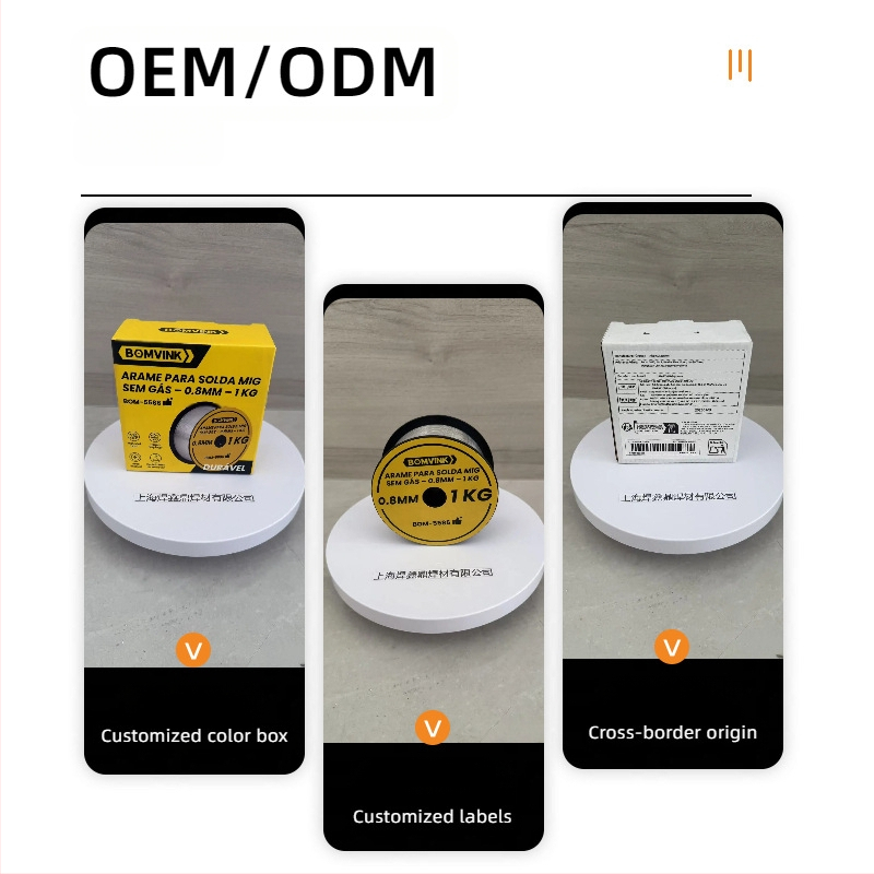 Žica za zavarivanje s fluxom bez plina E71T-GS, čelik, 1 kg kalem za kućno MIG zavarivanje