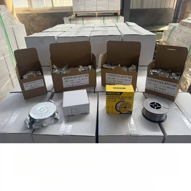 Žica za zavarivanje s fluxom bez plina E71T-GS, čelik, 1 kg kalem za kućno MIG zavarivanje