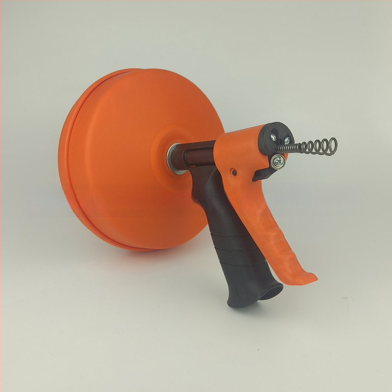 Tualeto ir virtuvės vamzdžių ploviklis, dviguba galia (automatinis ir rankinis), PP plieninė viela, 1 vnt