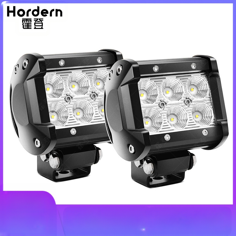 LED φως εργασίας 18W-B3, λειτουργία 12V, περίβλημα από κράμα αλουμινίου, συμβατό με όλα τα οχήματα