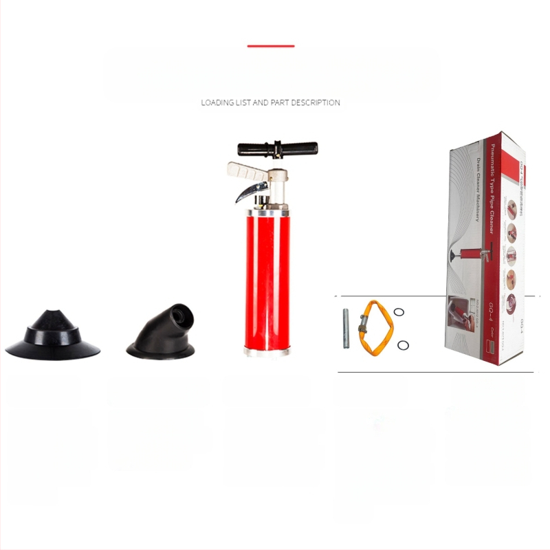 Didelio slėgio vamzdžių valiklis virtuvei ir namams — geležinė konstrukcija nuotekų ir tualeto atblokavimui