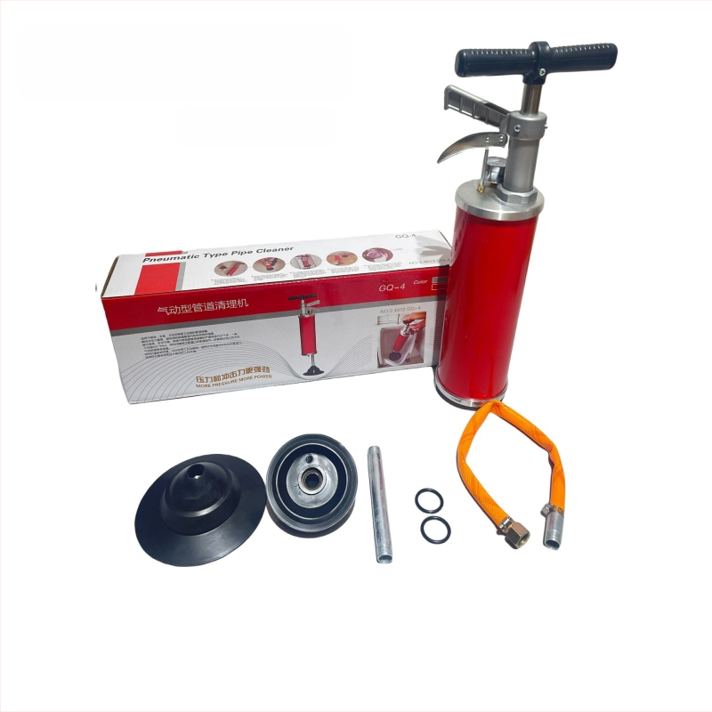 Didelio slėgio vamzdžių valiklis virtuvei ir namams — geležinė konstrukcija nuotekų ir tualeto atblokavimui