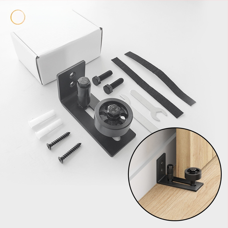 Žemės durų vadovas su stabdžiu, 8 konfigūracijos, anglies plienas, 5 mm storis, purškiama plastiko danga, naujas kiniškas stilius