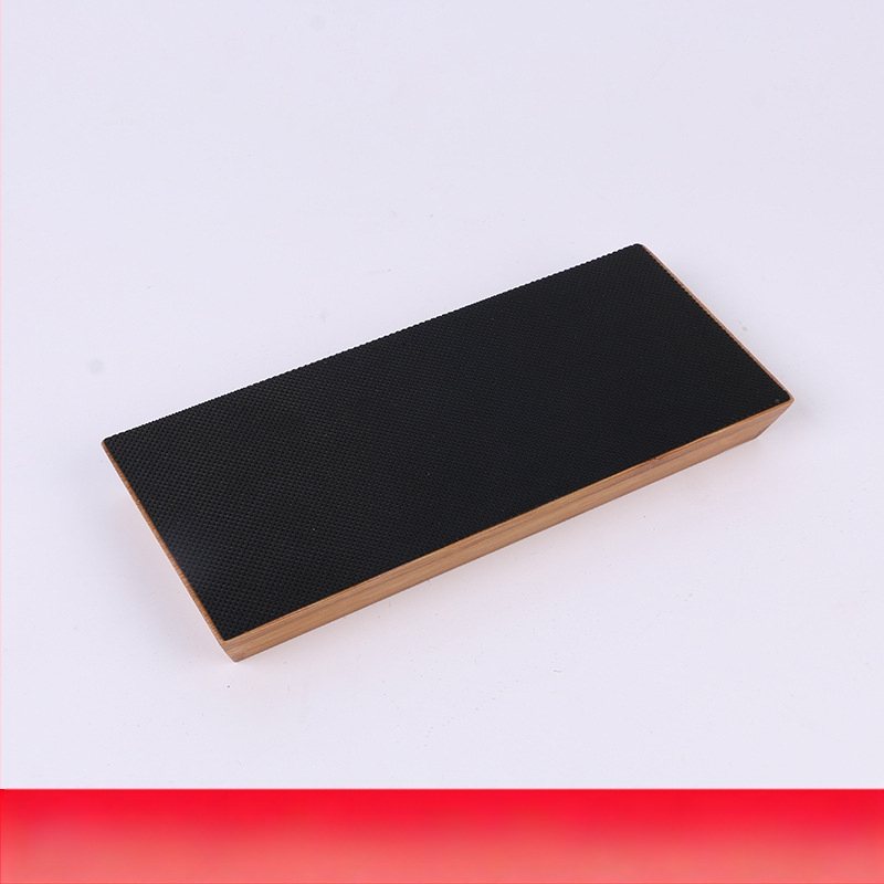 Lu Xin Bambusinė medinė pagrindas ašmenų akmenims su neslidžia danga