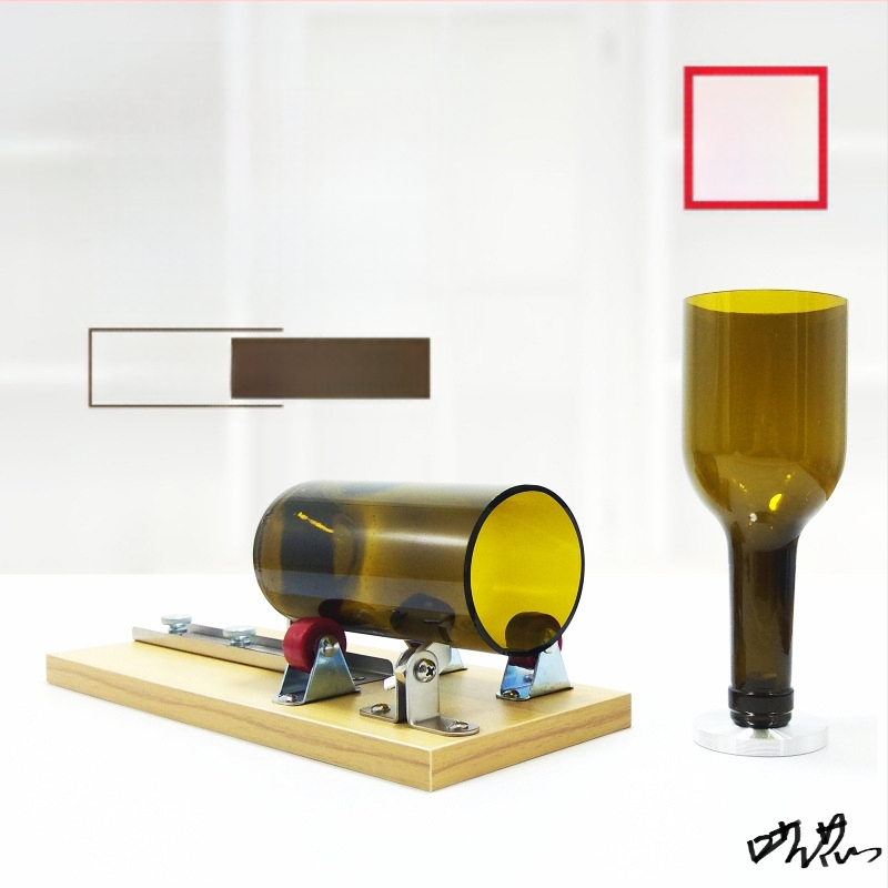 Резач за бутилки от стъкло - обикновен стъклен нож; марка: Друг; приложение: виж описание