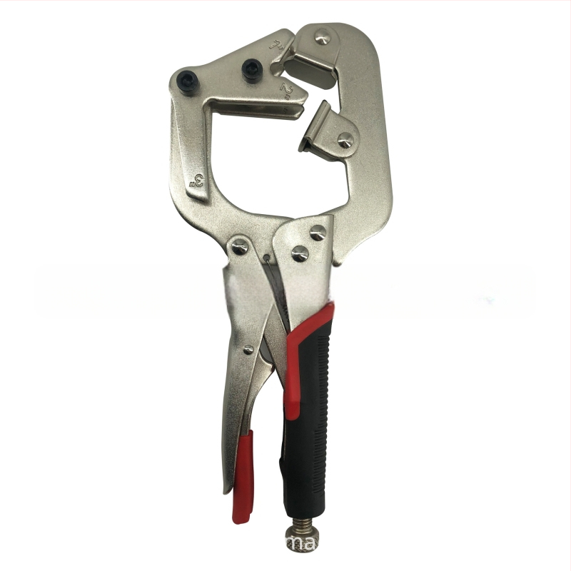 Macwork kliješta za cijevi za zavarivanje – dvostruke čeljusti (okrugle i kvadratne), teški stezni zatvarač za cijevi od čelika, plastike i bakra – višenamjenski alat za zavarivanje