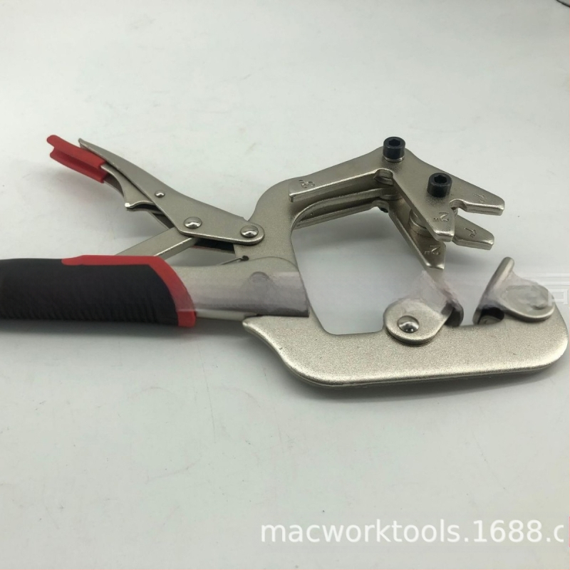 Macwork kliješta za cijevi za zavarivanje – dvostruke čeljusti (okrugle i kvadratne), teški stezni zatvarač za cijevi od čelika, plastike i bakra – višenamjenski alat za zavarivanje
