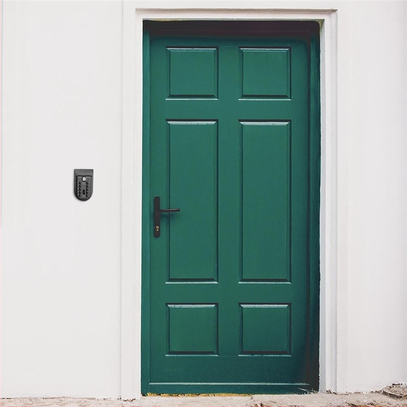 Сейф за ключове, стенен корпус от алуминиева сплав, запечатан, креативен дизайн, за дом, градина и балкон