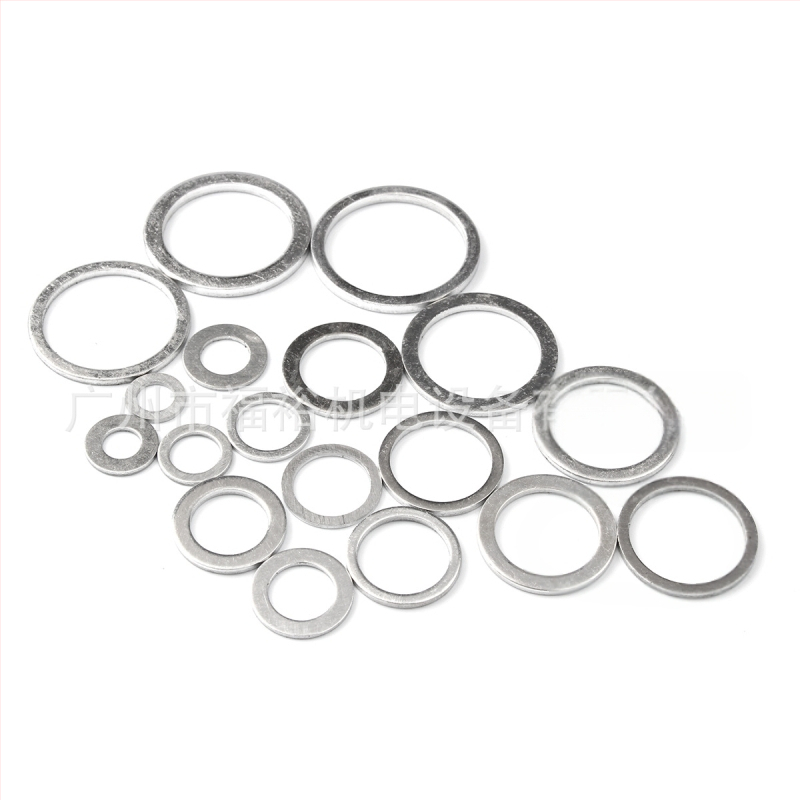 Fuyu алуминиеви уплътнителни шайби, 540 бр. в кутия, устойчиви на високи температури и корозия, материал – алуминиева и алуминиеви сплави