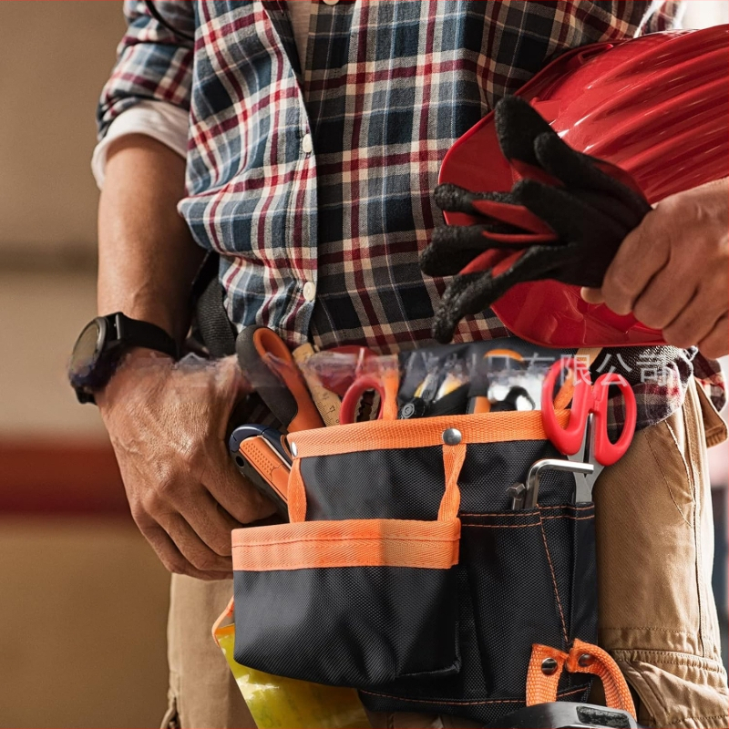 Портативен комплект за ремонт с поясна чанта за електроинструменти, модел 8899, текстилна конструкция, товароподемност 10 кг, произход Shenzhen