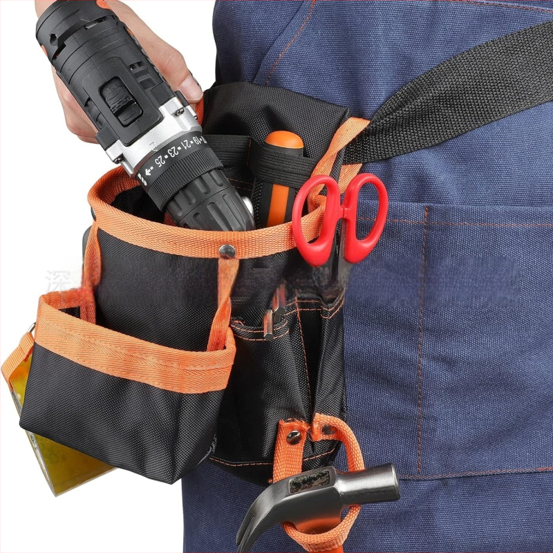 Портативен комплект за ремонт с поясна чанта за електроинструменти, модел 8899, текстилна конструкция, товароподемност 10 кг, произход Shenzhen