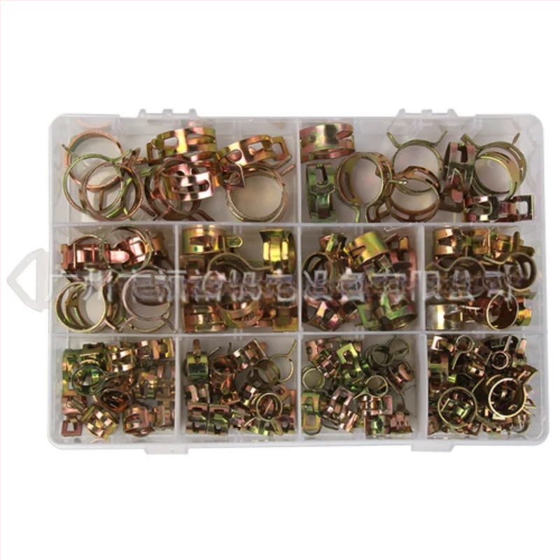 Galvanizirane cijevne stezne spone – set 165 kom, vodovodni držači, marka Fuyu