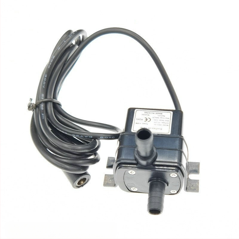 12V USB vodena pumpa, DC bez četkica mikro pumpa za hidroponiku i filtriranje akvarija, dekorativna kamena postavka