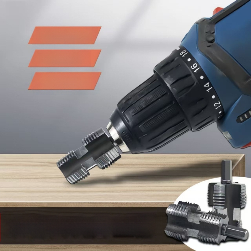 Инструмент за вътрешна резба на PPR водопровод – електрически и ръчен режим за PVC пластмасови тръби